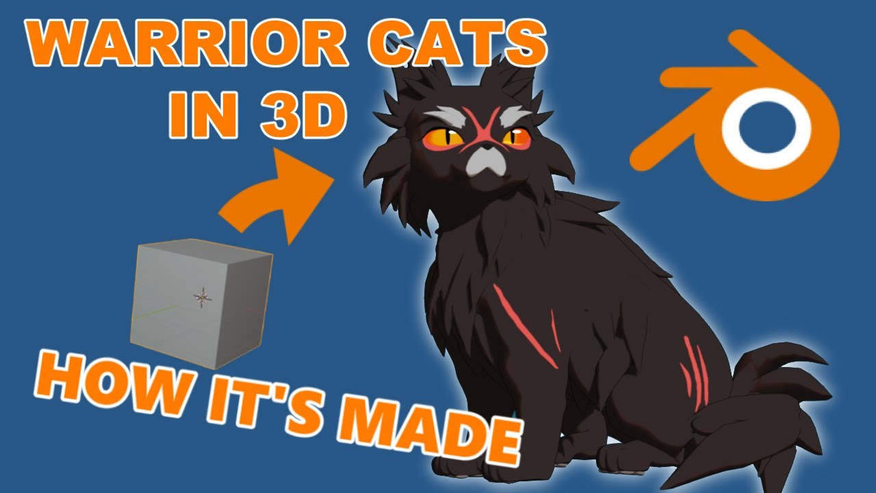 Yellowfang 3D Warrior Cats Speed Modeling