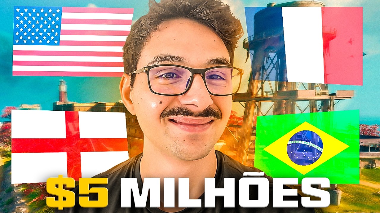 🔴DIA FINAL COPA do MUNDO de WARZONE R$5.000.000