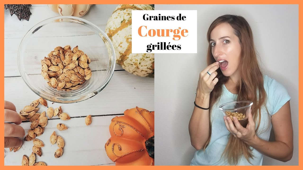 COMMENT CUISINER DES GRAINES DE COURGE / Graines de courge grillées