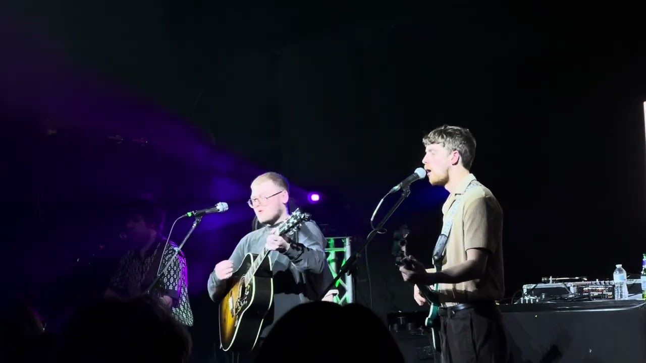 The Lathums - how beautiful life can be, live in the Monaco hindley acoustic version