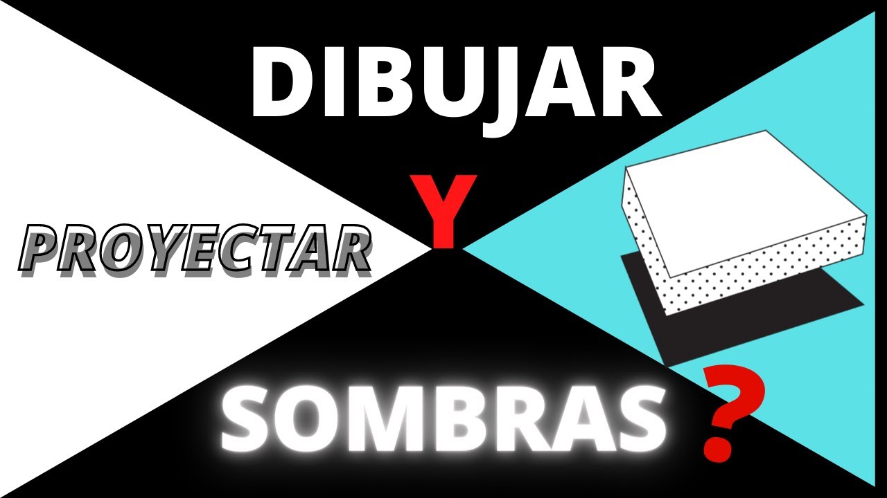 🔴 Como Hacer Un DIBUJO Con SOMBRA PROYECTADA |💎 5 PASOS. 😊