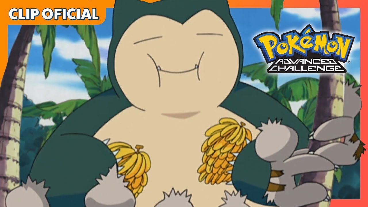 ¡Snorlax se ha comido todo! | Pokémon: Advanced Challenge | Clip oficial