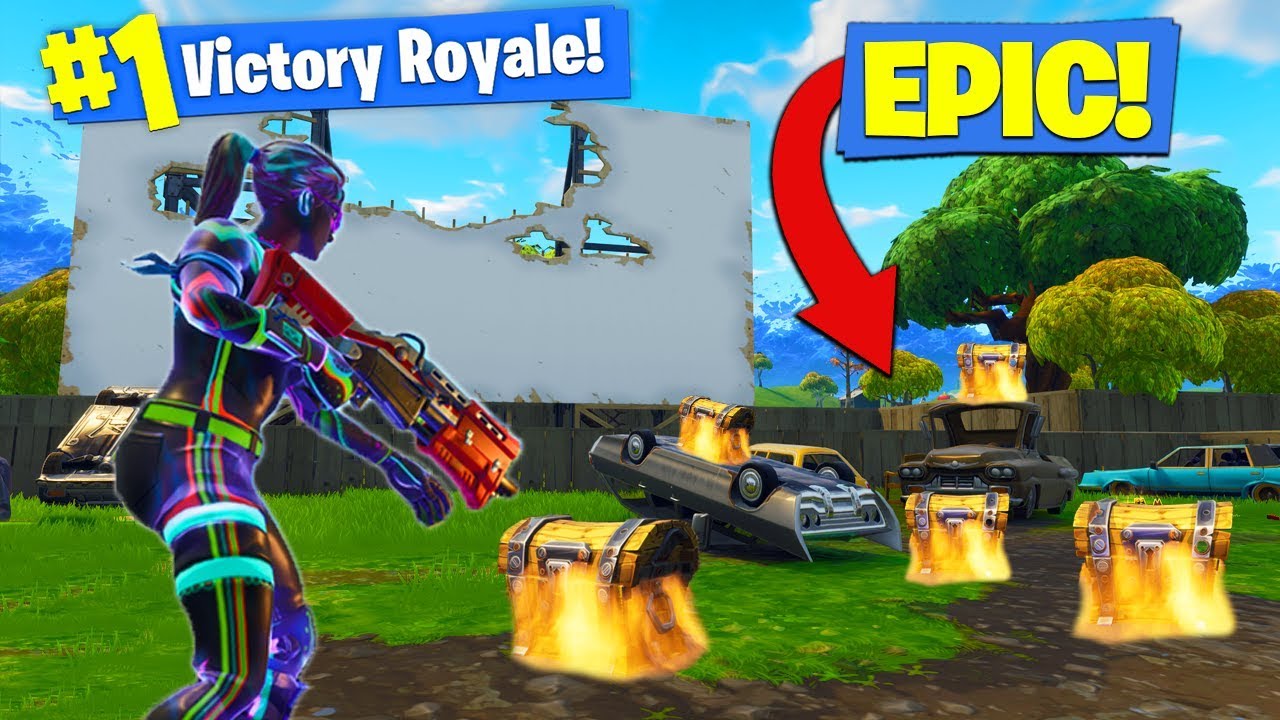 НОВОЕ *ЛУЧШЕЕ* место высадки в 4-м сезоне Fortnite Battle Royale!