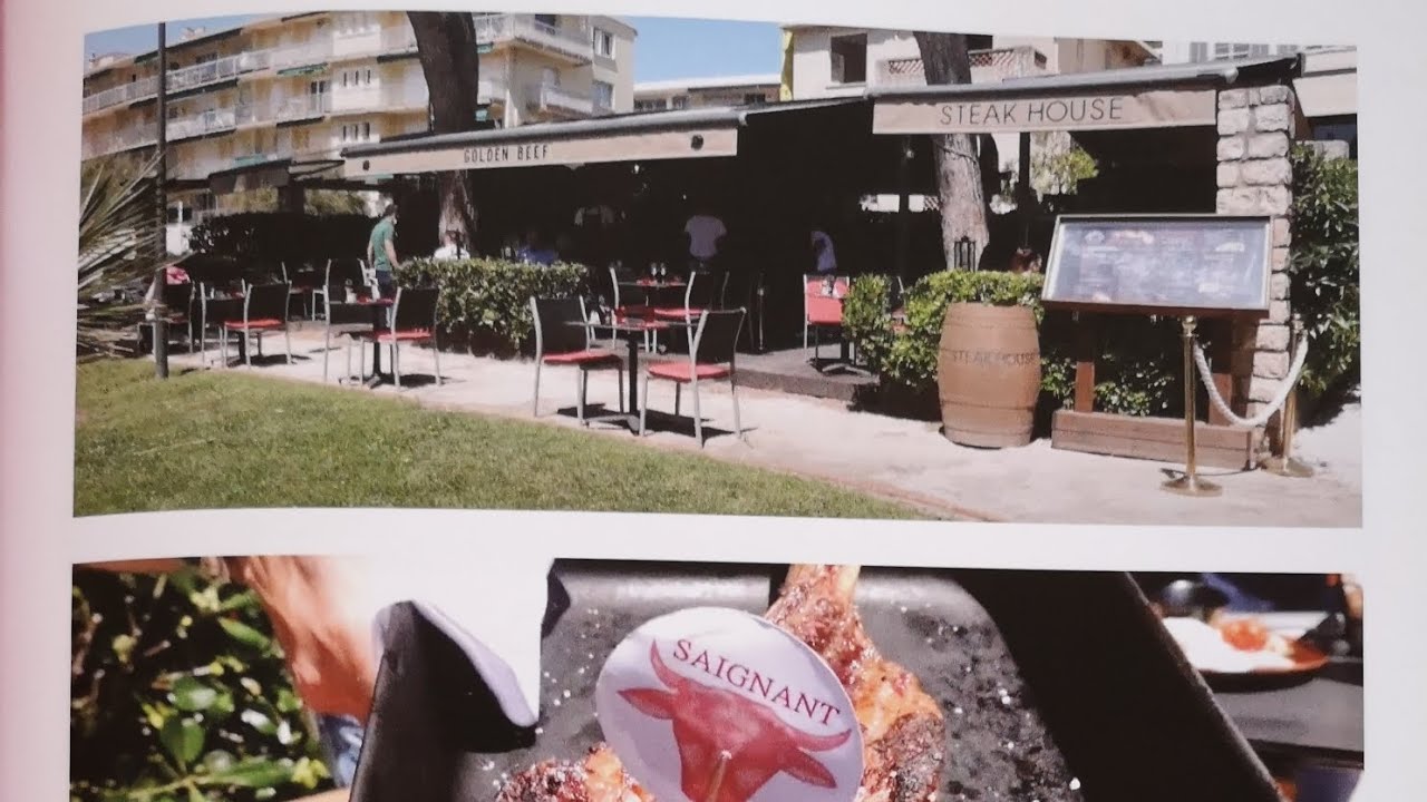 ON DINE DANS LE MEILLEUR RESTAURANT DE VIANDE DE LA CÔTE D'AZUR