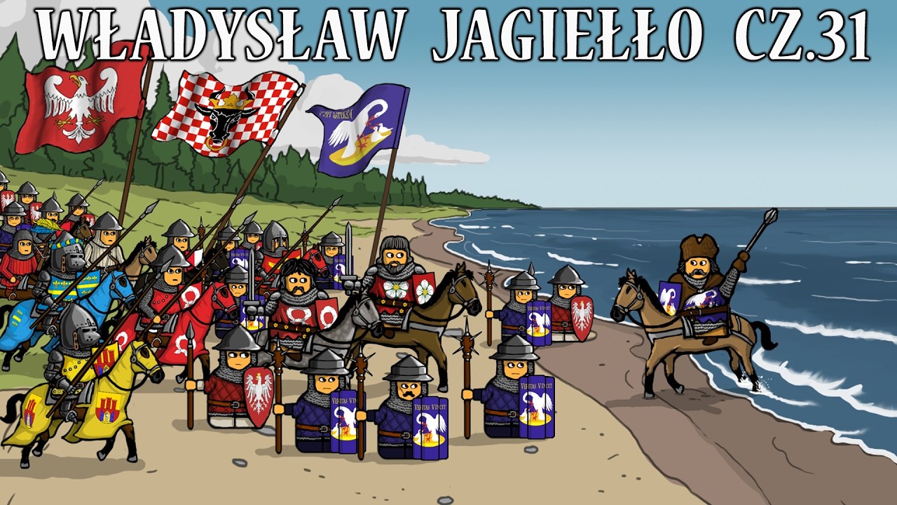 Polsko-Czeska Wyprawa nad Bałtyk - Władysław II Jagiełło cz.31 (Rok 1433) - Historia na Szybko