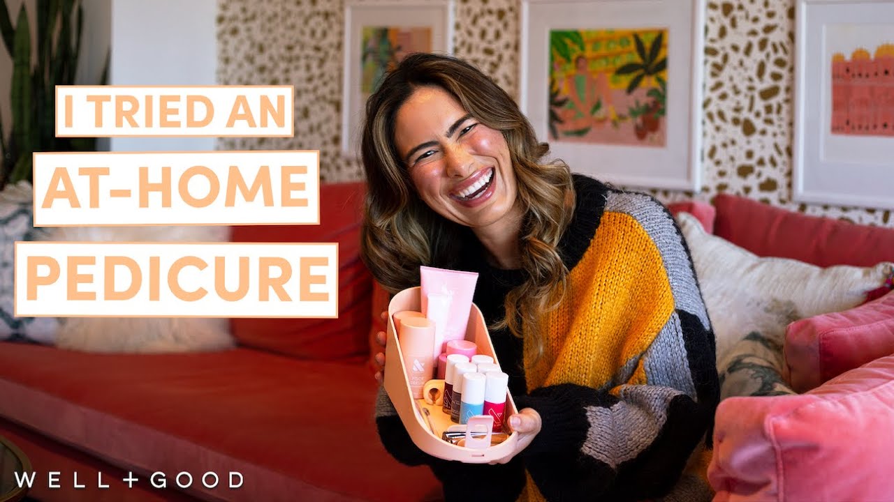 I Tried an At-Home Pedicure | Zoë Tries It All | Well+Good