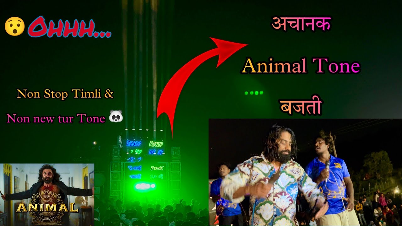 Animal Tone|| rocky star band 2024 new timli song || नॉन स्टॉप आदिवासी टीमली
