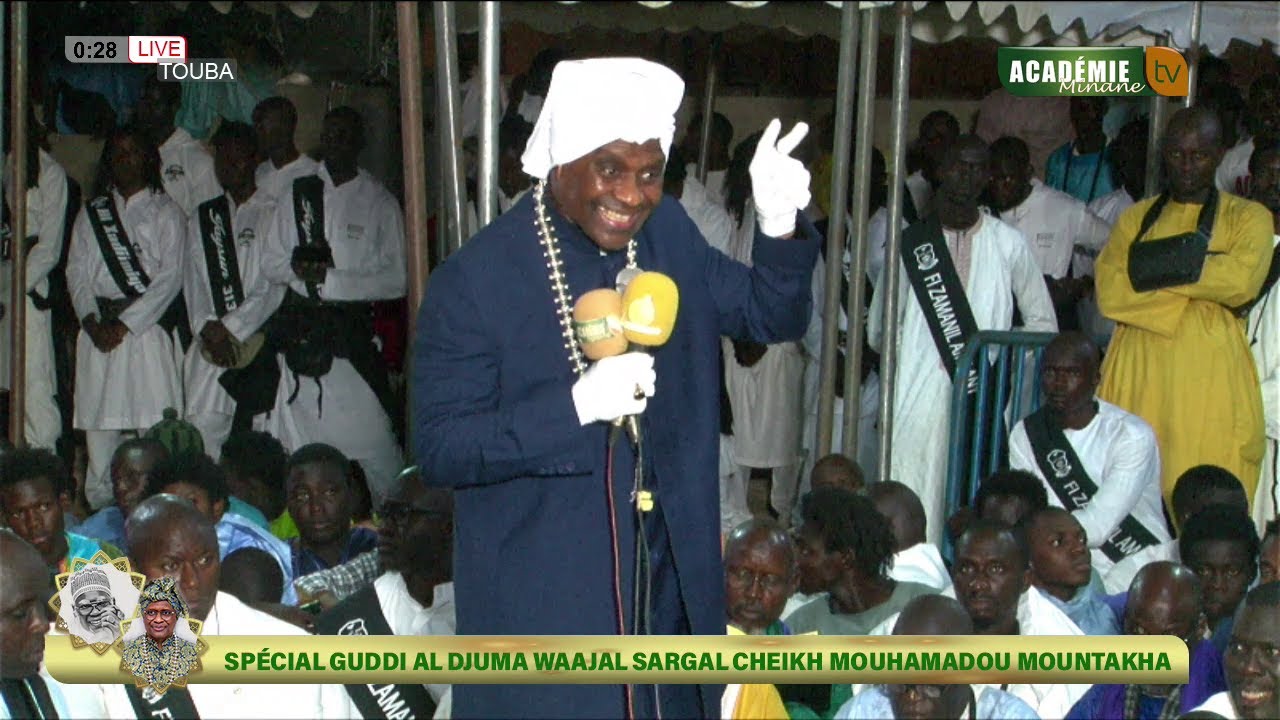 Discours de Srg Modou Kara Guddi Al Juma Wajal Bissup Sargal Cheikh Mouhamadou Mountakha 11 Nov 2022