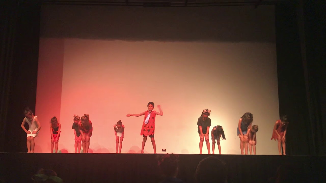 Pakuranga Heights Flintstones Dance at the HPPA Dance Festival 2019