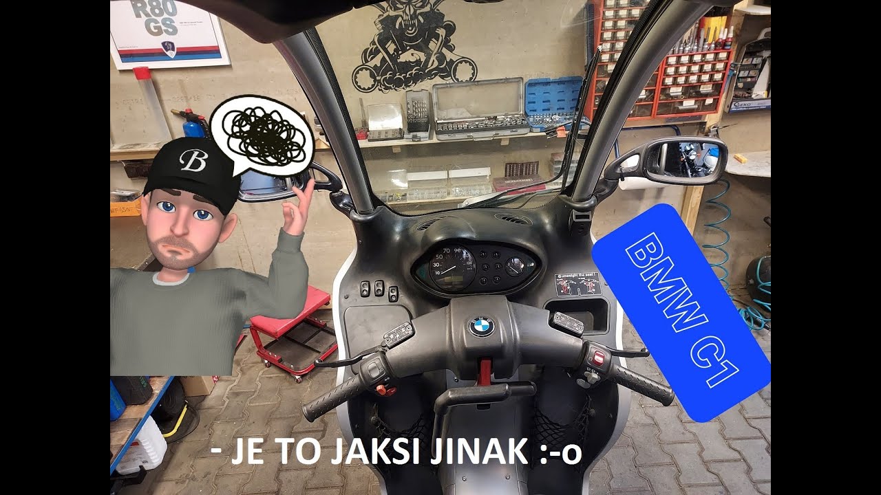Skútr s duší auta / BMW C1 125