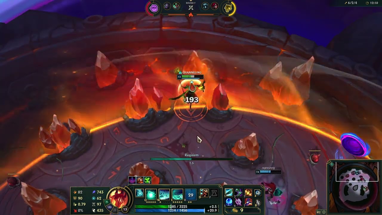 Karthus makes you disappear in Arena