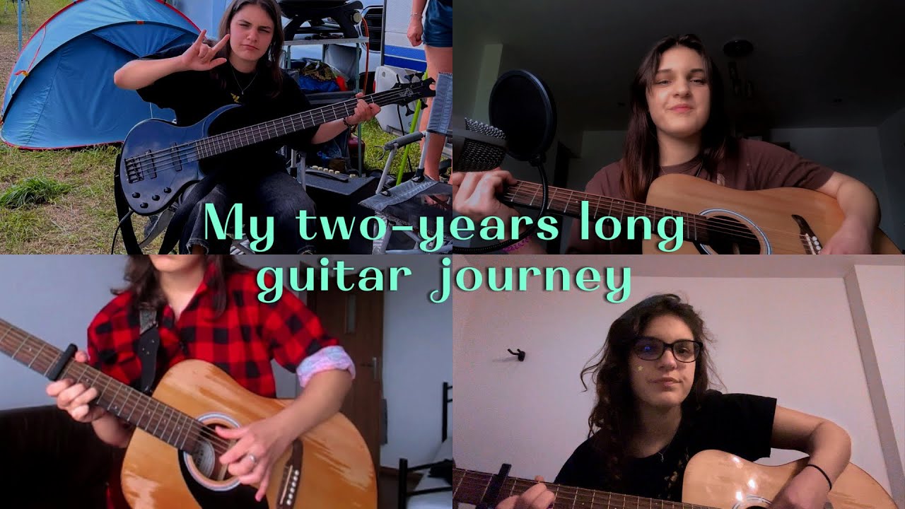 my two-years long guitar learning journey (self taught)
