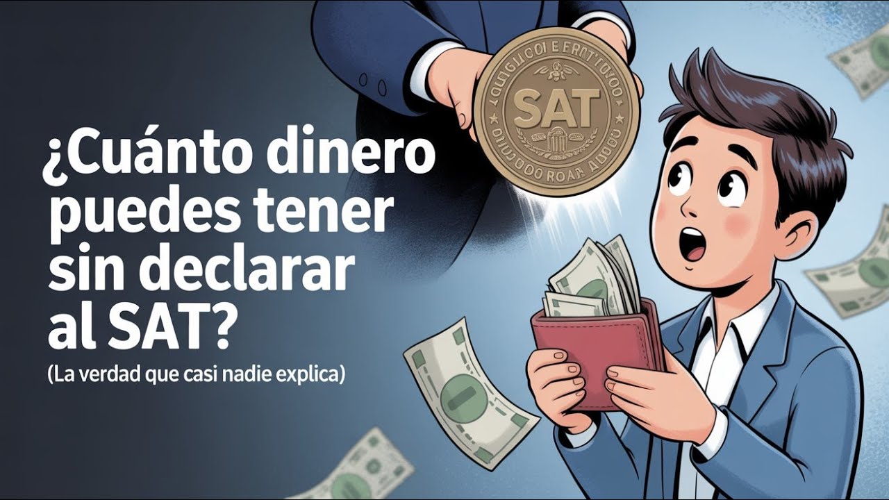 &iquest;Cu&aacute;nto DINERO puedes tener sin DECLARAR al SAT? (La verdad que casi nadie explica)