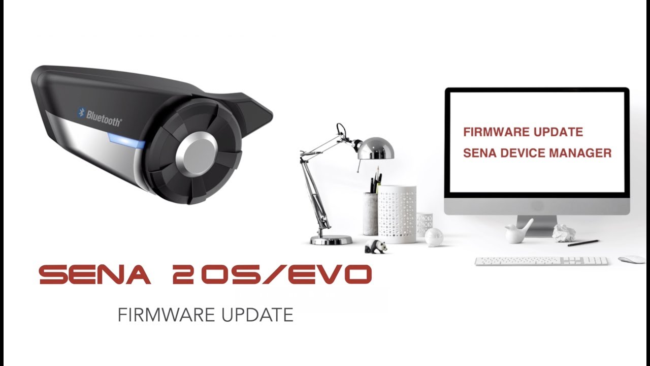 Sena Sena 20s / 20S Evo Firmware aktualisierung mit dem Sena Device Manager.