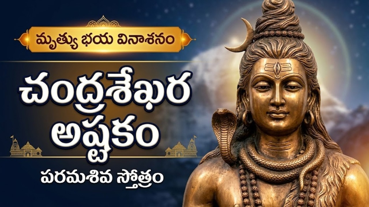 చంద్రశేఖర అష్టకం | Chandrashekhara Ashtakam | Lord Shiva Devotional