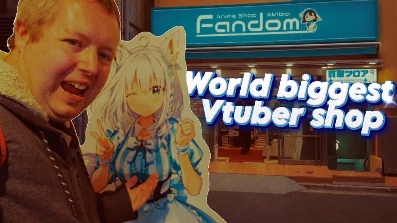 Fandom Akihabara World Biggest Vtuber Hololive Store In Akihabara Tokyo Japan