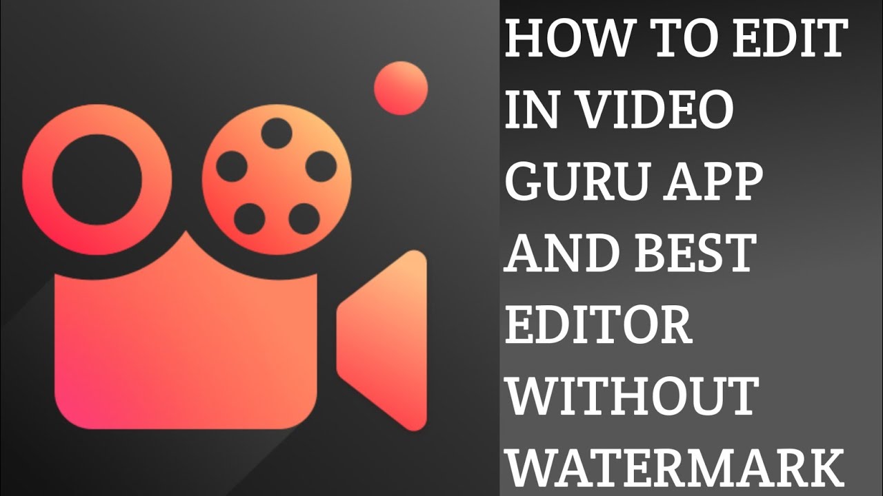 How to edit in video guru app ||best video editor without watermark||video guru|| #Rushup07 |