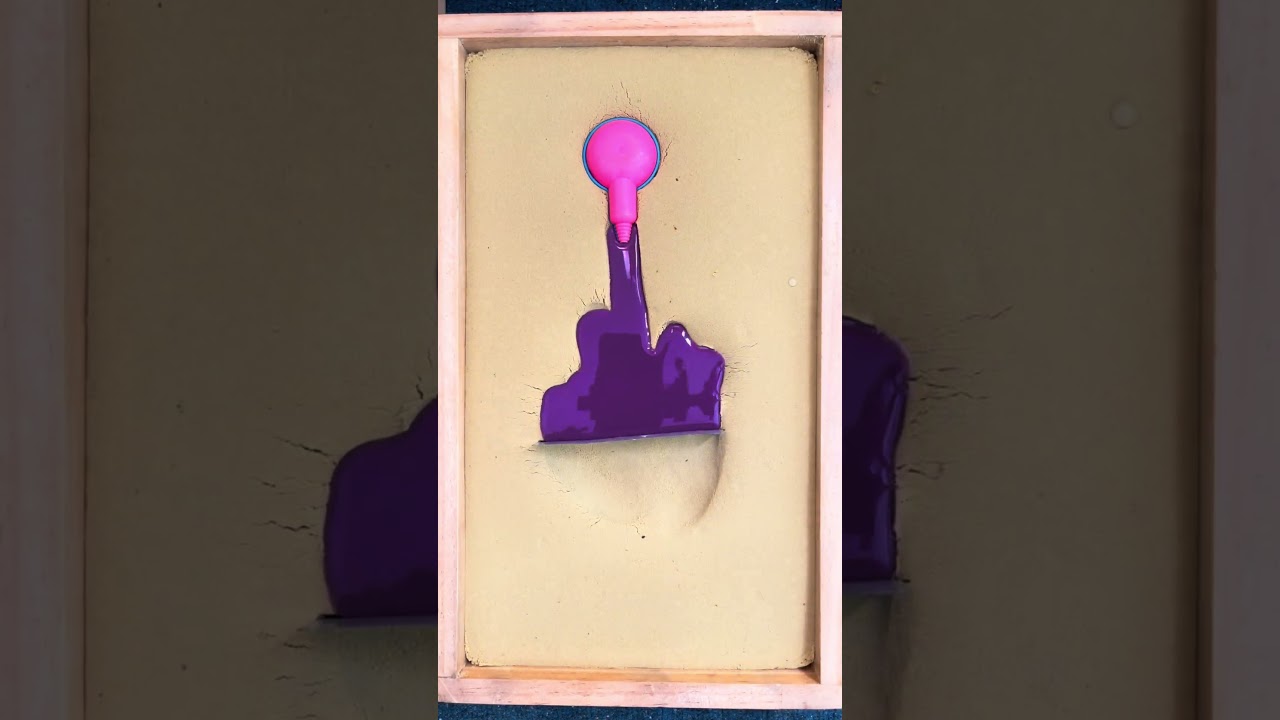 DIY Hand Gesture Candle | Creative Sand Casting & Wax Pouring Tutorial