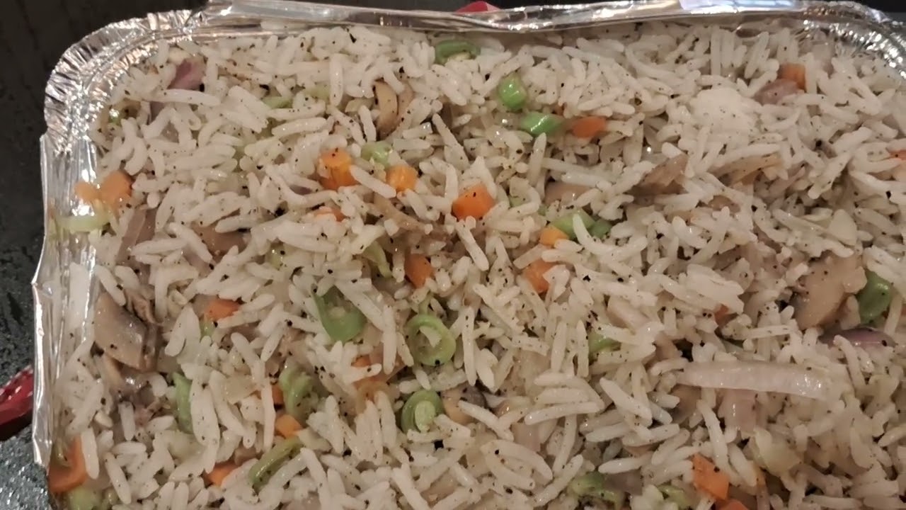 15-2-2026 की fried rice after today's T20 Cricket Worldcup match #friedrice #food #foodie #eating 