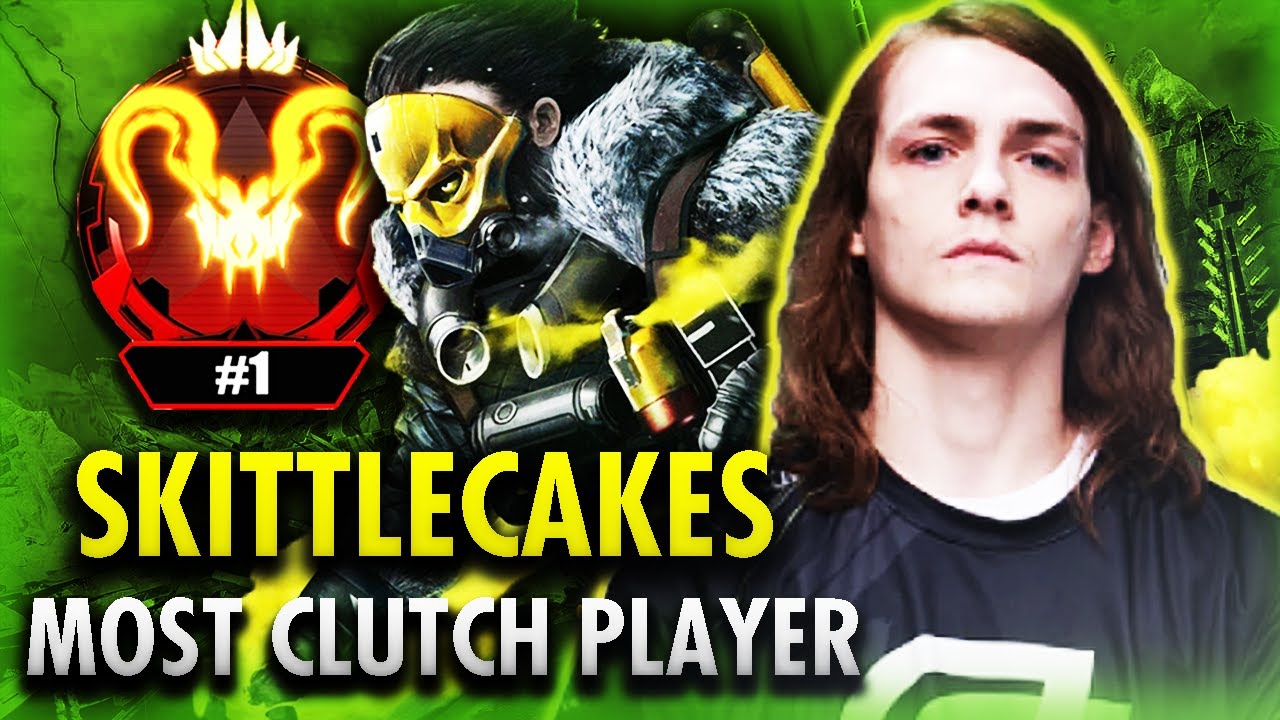 Best of SkittleCakes - The Most Clutch Player in The World - Apex Legends Montage