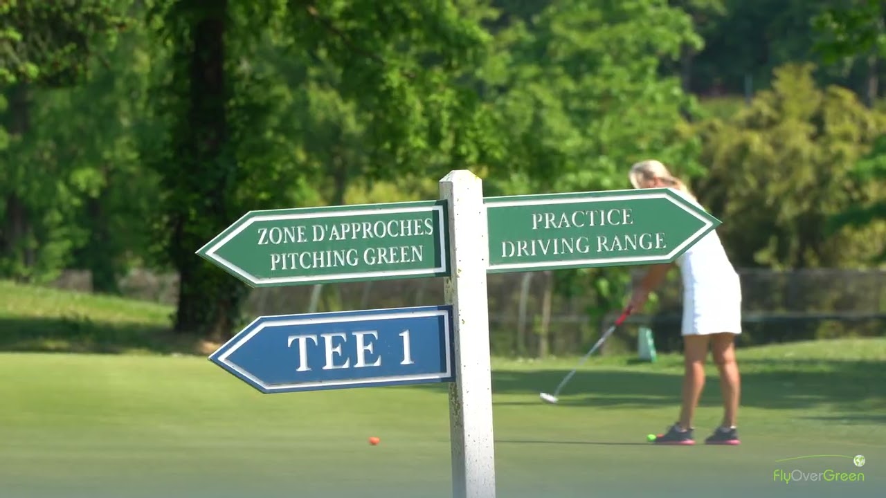 Golf Val d'Europe drone aerial video overview