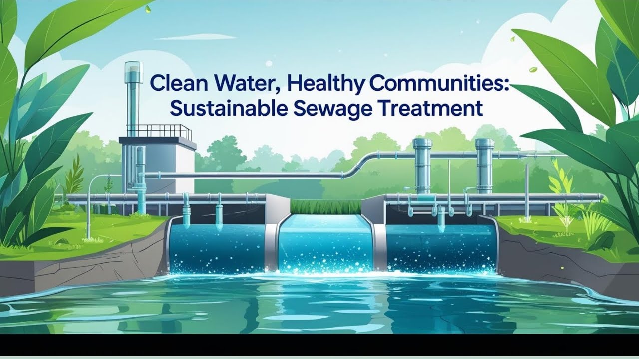 💧Sewage Treatment Plant for Housing Societies| Water Care Services Pakistan 🏘️🌱 Biocleaner Based STP
