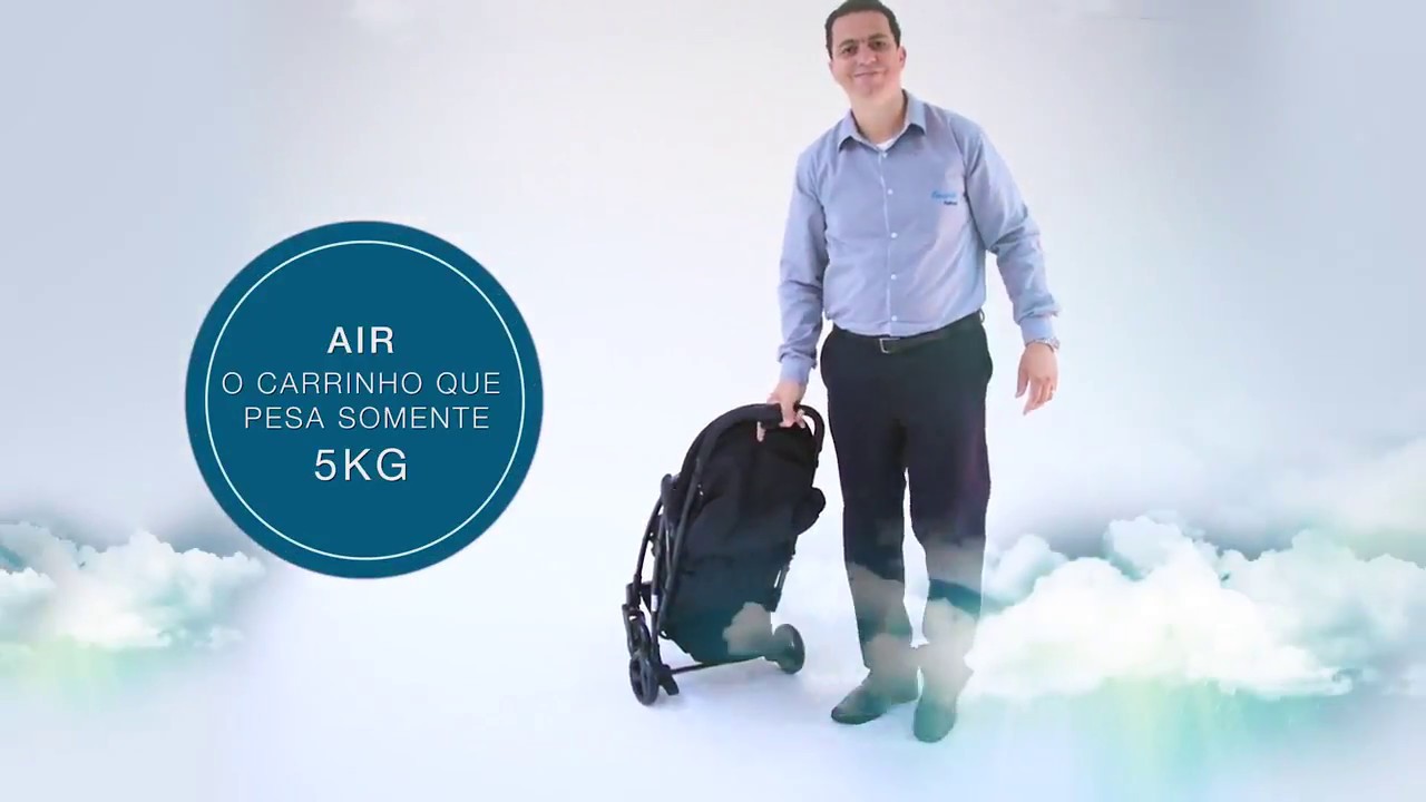 Carrinho de Beb&ecirc; Air Burigotto - O Carrinho Mais Leve