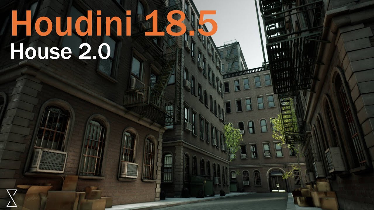 House Generator Revisited || Houdini 18.5 Tutorial
