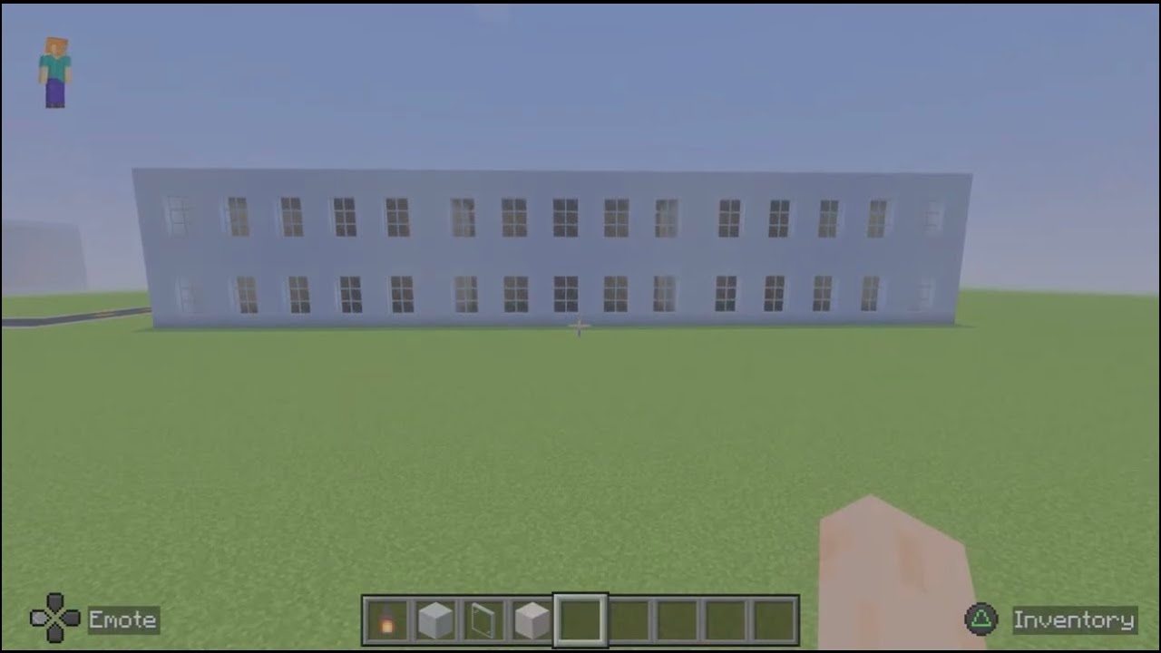 Minecraft Build with Me. Building TBD. Part 2. Light and windows. 