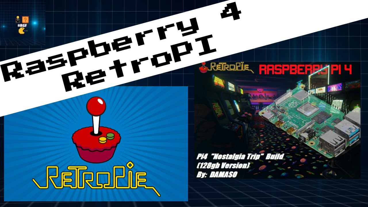 Retropi on Pi 4 (Damaso 128 GB nostalgia trip image)