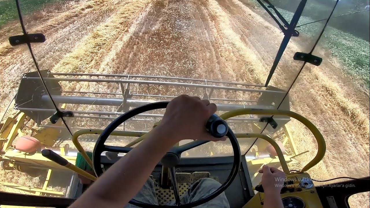 [POV] Buğday biçimi Clayson! Dekara 700kg verim