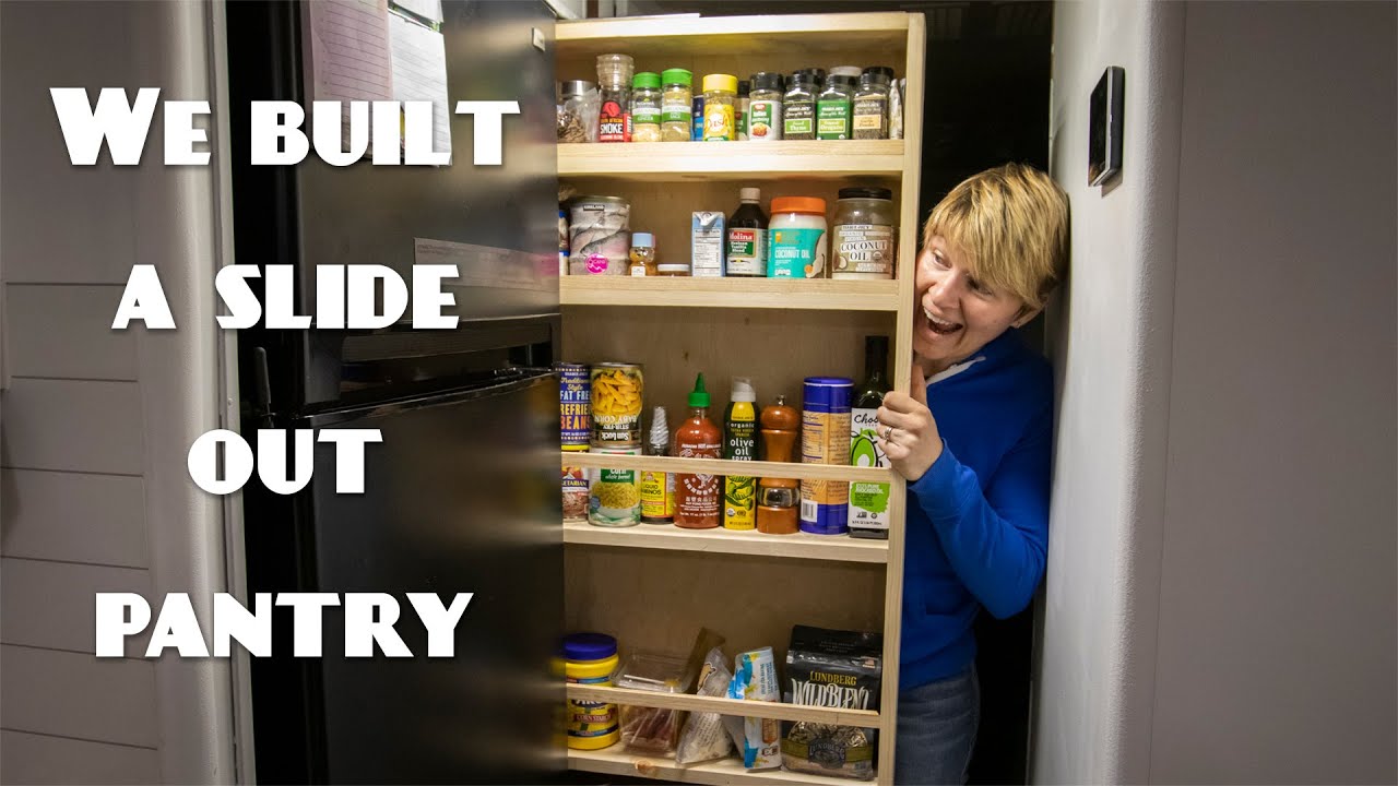 Sliding Pantry Build | RV Renovation