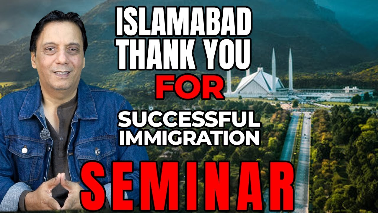 Islamabad Immigration Seminar 2025 | Thank You for the Amazing Response! | Abrish Consulting