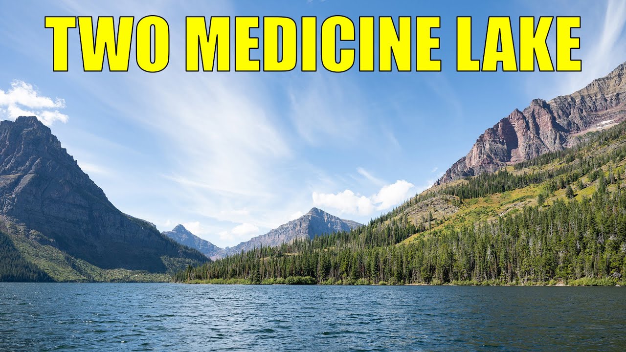 Two Medicine Lake Boat Tour and Twin Falls Hike | Glacier National Park