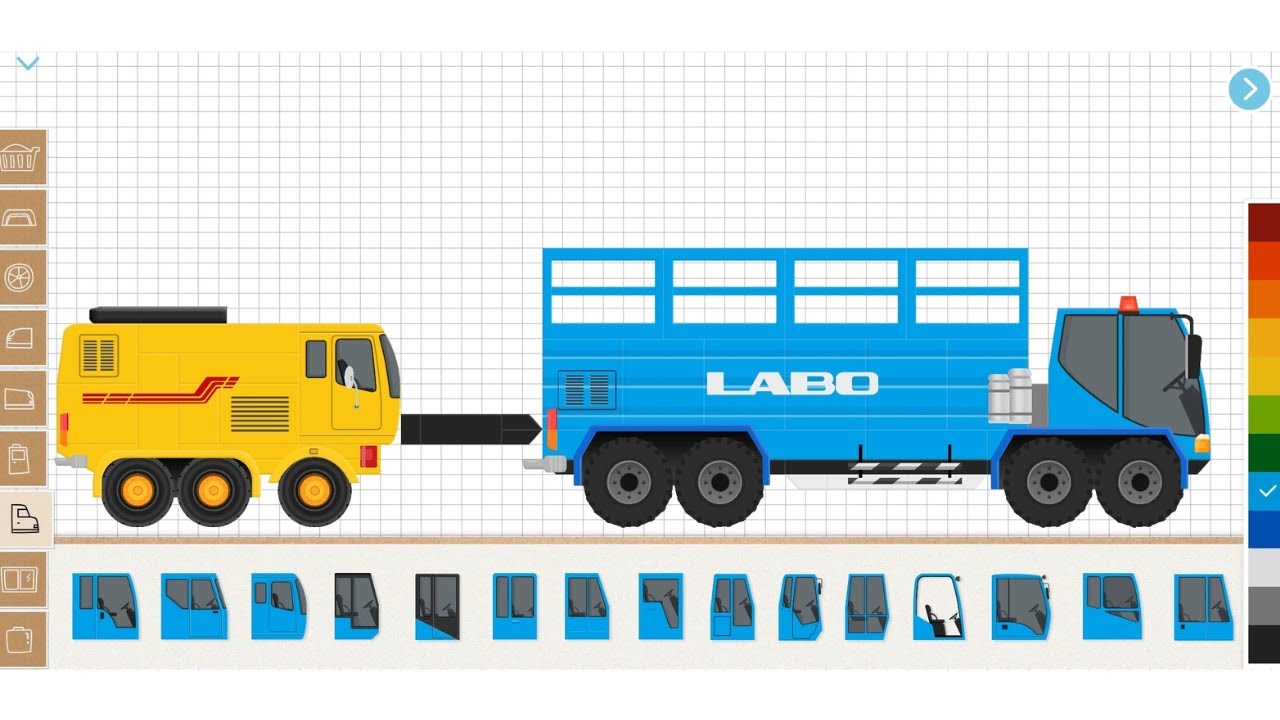 Building a Tow Truck in Labo Simulator