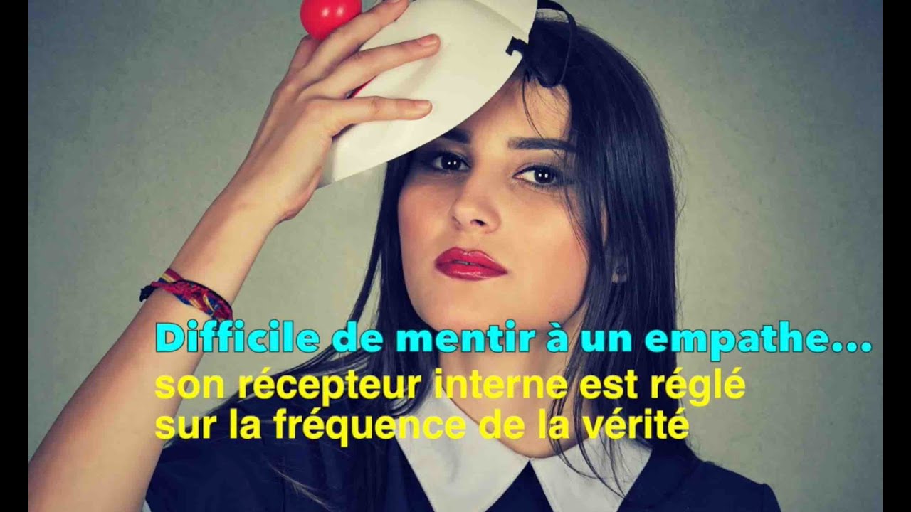Difficile de mentir à un empathe ou une personne sensible :