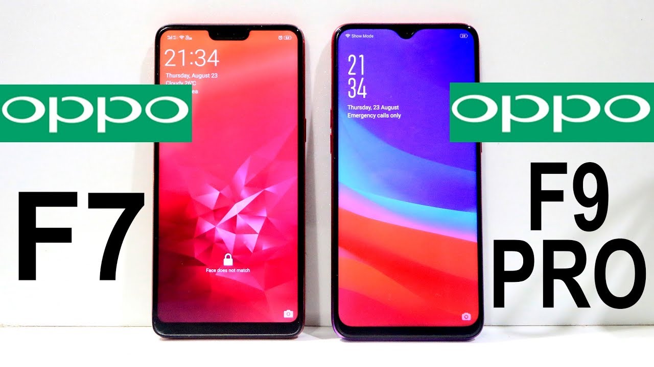 Oppo F9 Pro Vs Oppo F7 Speed Test