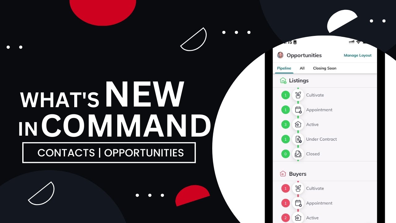 Opportunities & Contacts | What's New in KW COMMAND