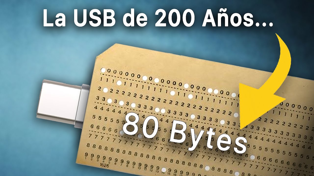 La PRIMERA Memoria USB de 200 A&ntilde;os - &iquest;C&oacute;mo Es Posible?