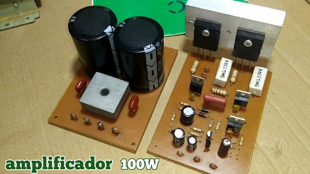 Amplificador De 100W Casero Complementario