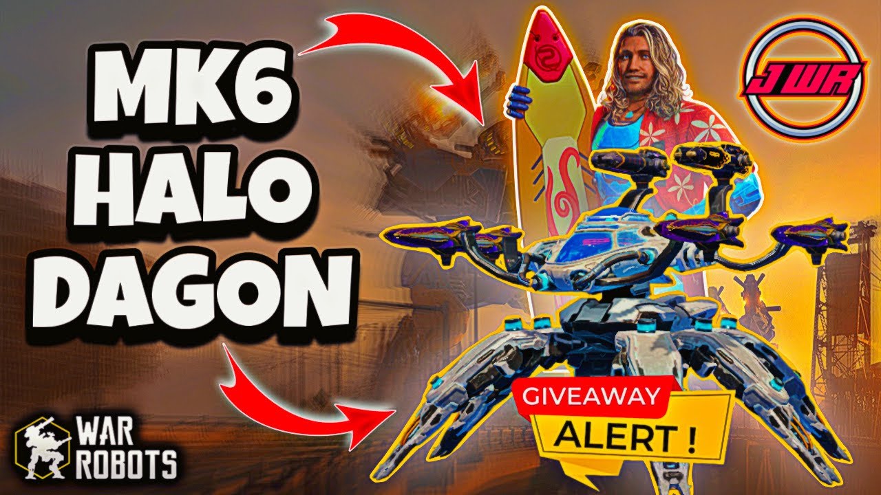 🔥 War Robots 11.3: Frozen Dagon DESTROYS with 6 Halo Guns + HUGE Giveaway! #WrWinLio