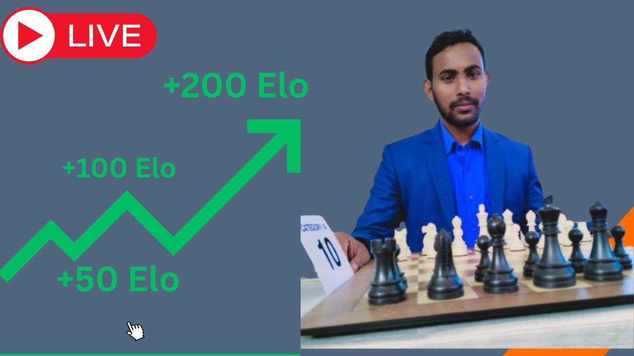 Good After Noon Chess ,Gaining 100 Elo Chess Rating on chess.com , Rating Target 2500  