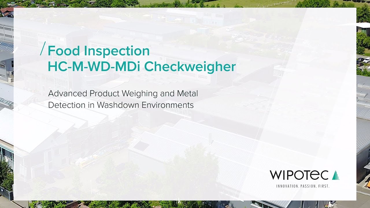 Food Inspection with the HC-M-WD-MDi Checkweigher