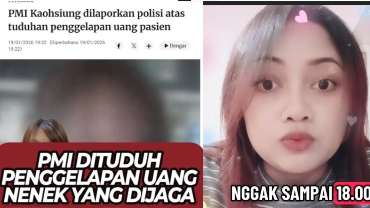 TKW Taiwan di kouhsiong, dilaporkan majikanya ke polisi atas tuduhan  menggelapkan uang pasien