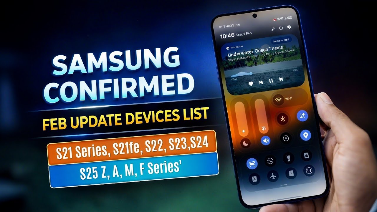 Samsung подтверждает новый список обновлений OneUI за февраль: S21, S21fe, S22 Ultra, S23fe, A54,...