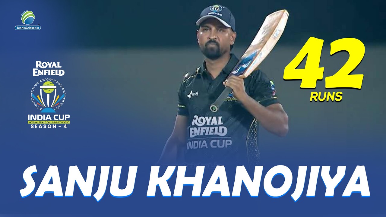 Sanju Khanojiya 17 Balls 42 Runs || India Cup 2026, Season 4