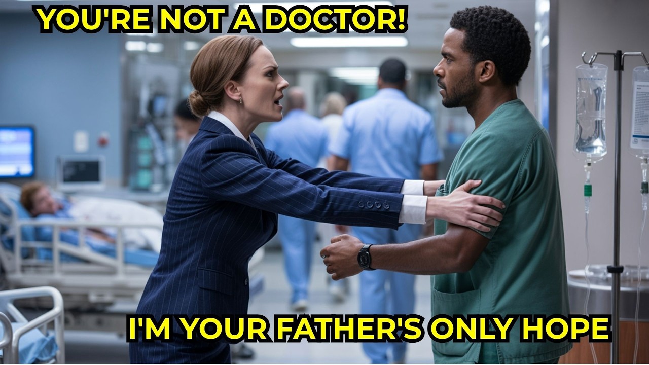 Doctor Mistaken For Janitor In ER - 10 Min Later, He Saves The Life Of The Person Who Insulted Him
