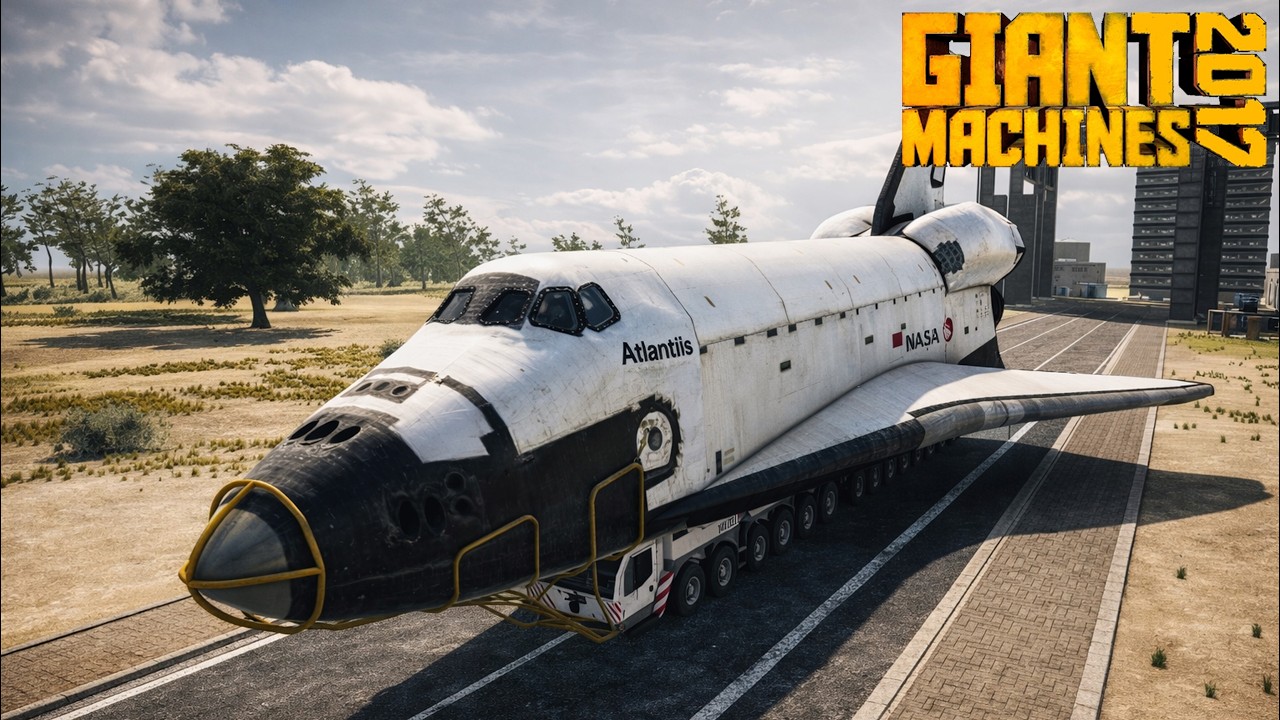 Giant Machines 2017 - Tırla Uzay Mekiğini Taşıyor, Yakıt Tanklarını Monte Ediyoruz