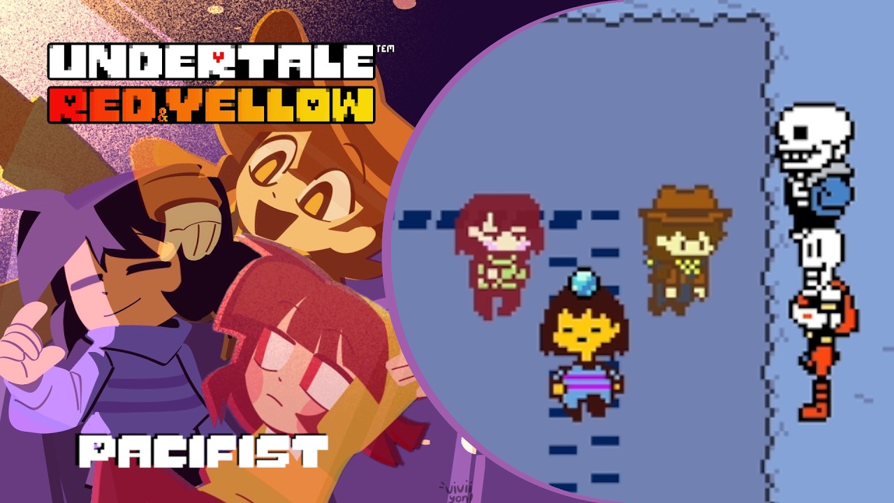 Chara Hates Papyrus' Puzzles... | Undertale Red and Yellow Pacifist Ep 3