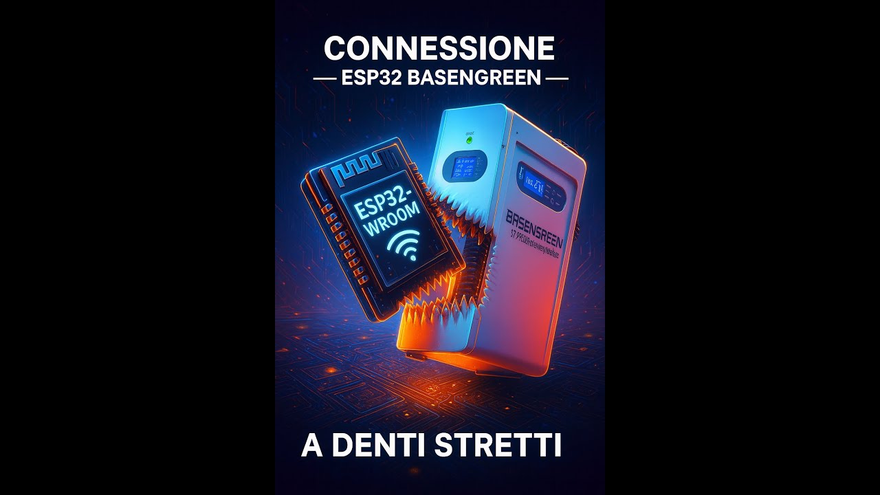 “Stabilità a Denti Stretti: ESP32 WROOM + BasenGreen da 10 kWh 💥”